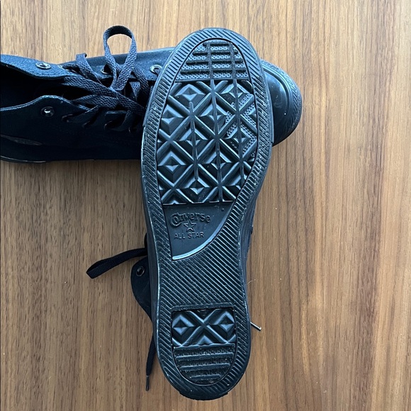 Converse Black High-Top Sneakers - Picture 5 of 5